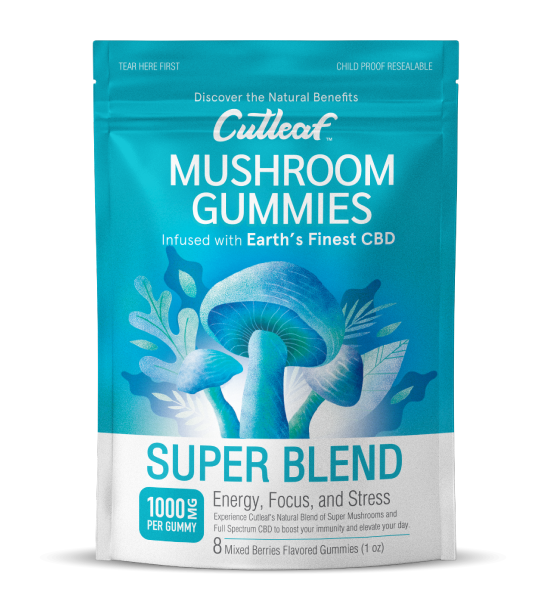 Super blend Mushroom Gummies Cutleaf