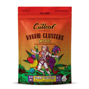 Cutleaf Edibles Hybrid Cluster CBD Gummy - Green Republic