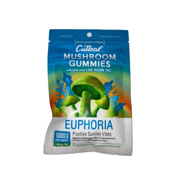 Cutleaf Mushroom Gummies - Watermelon Gelato Cutleaf Mushroom Gummies - Watermelon Gelato- Greenrepubliclife.com
